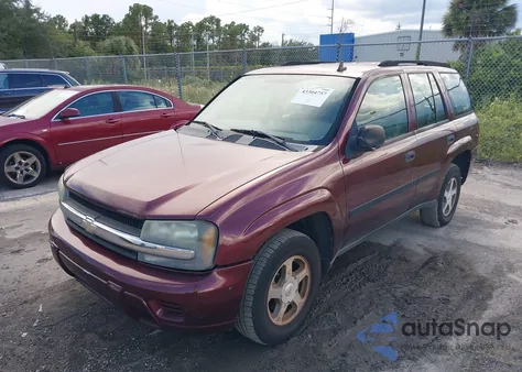 2006 Chevrolet Trailblazer Ls из США, поврежденный, VIN 1GNDS13S962174426